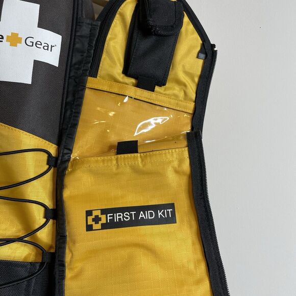 Life Gear Wings of Life Yellow Backpack Empty Survival Kit Hiking Camping - Picture 6 of 10